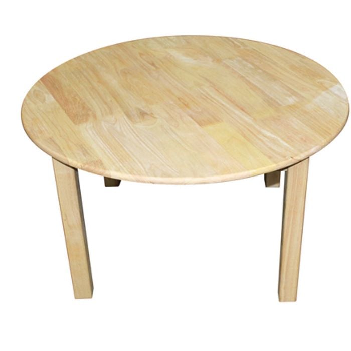 Round Table 75cm - Rubberwood