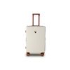 Disney Mickey 66cm Suitcase Luggage Trolley Case - Ivory/Tan