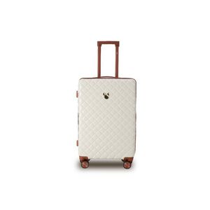 Disney Mickey 66cm Suitcase Luggage Trolley Case - Ivory/Tan