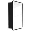 CIBO Black Metallo Shaving Cabinet