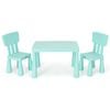 Costway Kids Table and Chair Set - Green