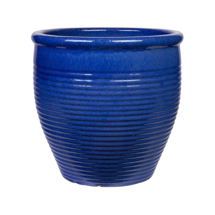 Northcote Pottery 37cm Blue Holland Planter