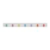 MODE 7 Pastel Hooks On White Board Key Rack
