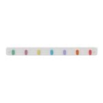 MODE 7 Pastel Hooks On White Board Key Rack