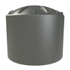 Melro Tanks 23700L Slate Grey Round 24000 Poly Water Tank