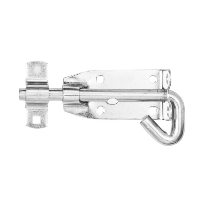 Pinnacle 200 x 12mm Zinc Plated Double Eye Long Shoot Padbolt