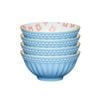 4PK Mikasa Does it All Glazed Bowl 15.7cm - Blue Mosaic