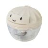 Cook Easy Pull-String Stainless Steel Chopper - Cream