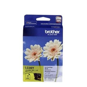 Brother GENUINE Original Brother LC39Y YELLOW Ink Cartridge Toner