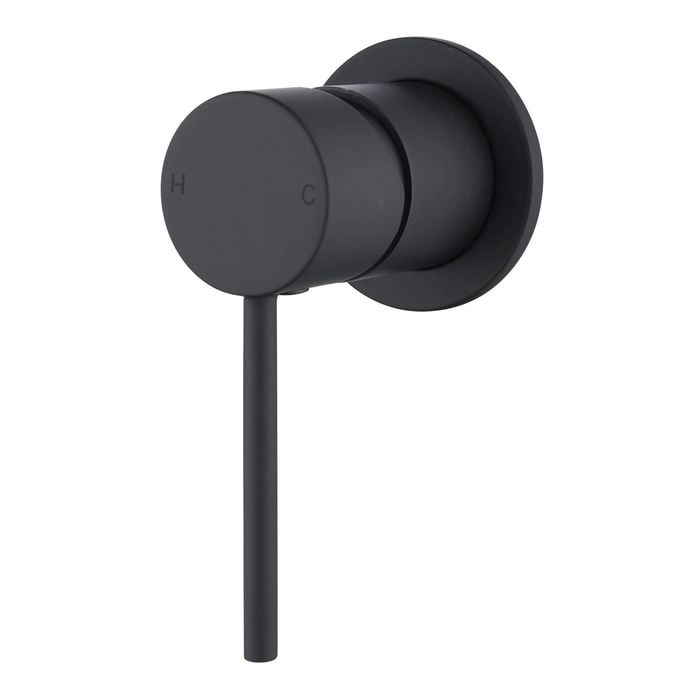 Mondella Resonance 35mm Matte Black Pin Lever Shower Mixer