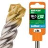 Sutton Tools 18.0 x 460mm 4 Cut SDS Plus Masonry Drill Bit