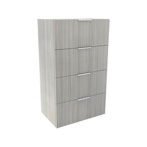 Lugna 1024 x 600 x 380mm Mist 4 Drawer Storage Cabinet