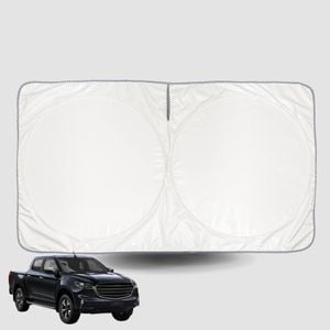 Windscreen Sun Shade for Mazda® BT-50 Dual Cab 2011-2020 Universal Fit Window Visor UV Block