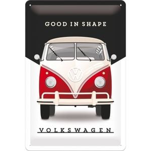 Nostalgic Art 20x30cm Medium Metal Wall Hanging Sign VW Good in Shape Home Decor