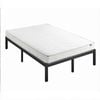 Zinus Double Elias Metal Bed Base & Bonnell Spring Mattress Set, Essential Inner Spring
