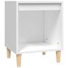 vidaXL Bedside Cabinet White Nightstand Bedroom Bedside Table with Storage