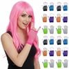 24x Fishnet Gloves Fingerless Wrist Length 70s 80s Wos Costume Party Bulk Assorted Colour Pack