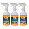 3x Enzyme Wizard Carpet & Upholstery Spray Surface Stains/Dirt Cleaner 750ml
