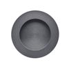 Lemaar 50mm Gun Metal Grey Round Flush Pull