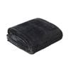 In 2 Linen 350GSM Plush Ultra Soft Velvet Touch Blanket Charcoal Super King
