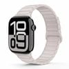 Tough On Magnetic Silicone Band for Apple Watch Series 10 38mm/40mm/41mm/42mm Starlight