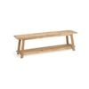 Safara solid recycled teak bench 150 cm