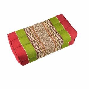 Handmade Yoga Block Meditation Cushion - Organic Kapok Thai Pillow For Yoga And Posture Support