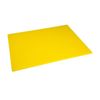 Hygiplas Chopping Board Low Density Yellow 600x450x10mm Kitchen Food Preparation Safe Plastic Mat