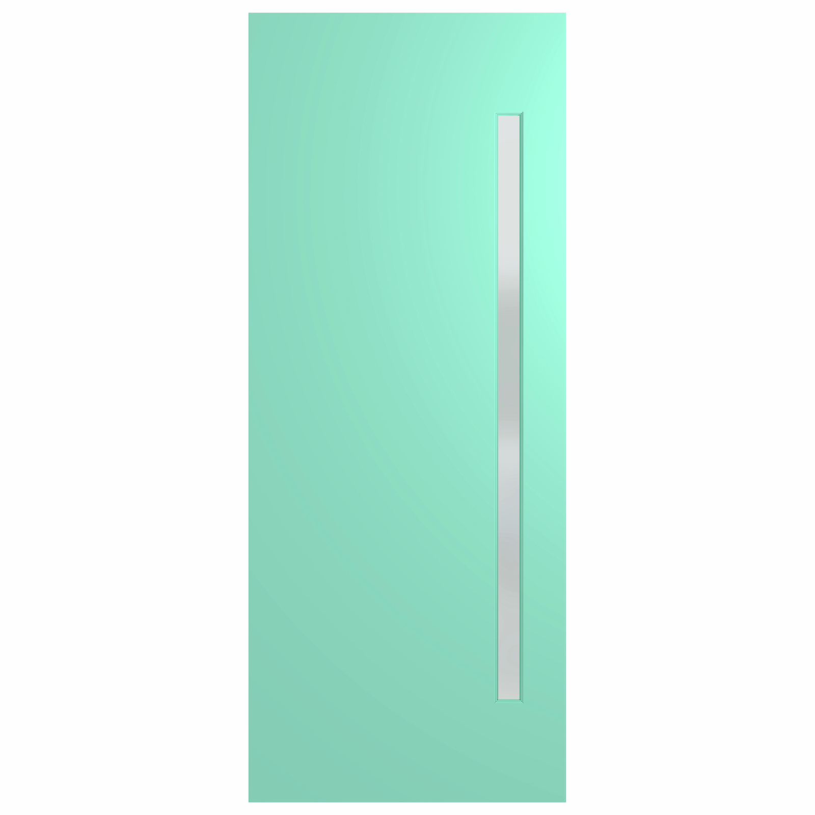Hume 2040 x 820 x 40mm Verve External Door VER6 - Translucent thumbnail 2