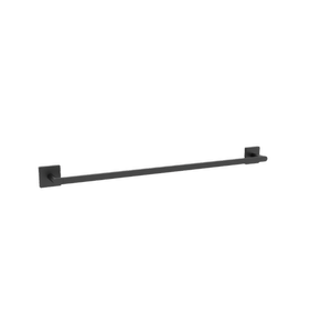 Mondella Rococo 620mm Matte Black Single Towel Rail