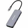 Verbatim Usb Type C Docking Station For Notebook - Charging Capability - Memory Card Reader