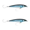 2x Rapala 14cm Saltwater X Rap Long Cast Shallow Minnow Fish Lures - SL/BL Mack