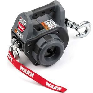 Warn 750lbs Handheld Portable Drill Powered Winch | 101570 - Steel Rope