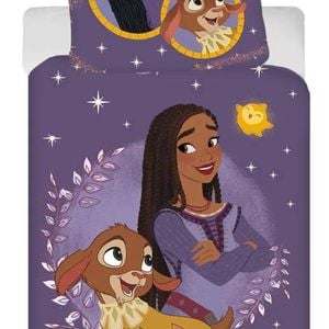 Disney Wish Shine On Cotton Quilt Cover Set - Single Bed