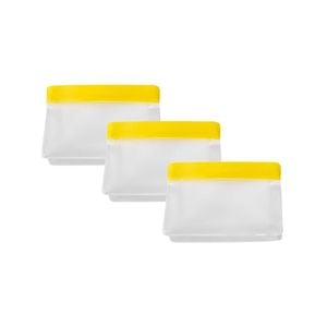 Eco Re Use 3 Piece Food Bag Set Small 15.5x5x11.5cm Scullery