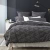 Revive Living Chevvy Chenille VT Wash European Pillow Case Slate