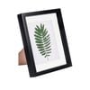 Nicola Spring 8" X 10" Black 3d Box Photo Frame - 5" X 7" Mount