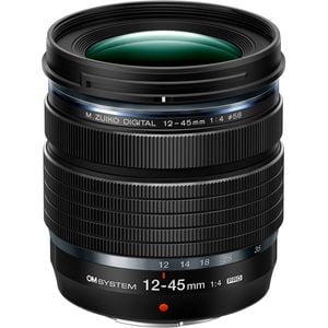 OM System 12-45mm f4 PRO Lens - Black
