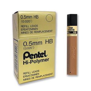 Pentel Hi-Polymer Lead Refill 0.5mm (Box of 12) (Hb)
