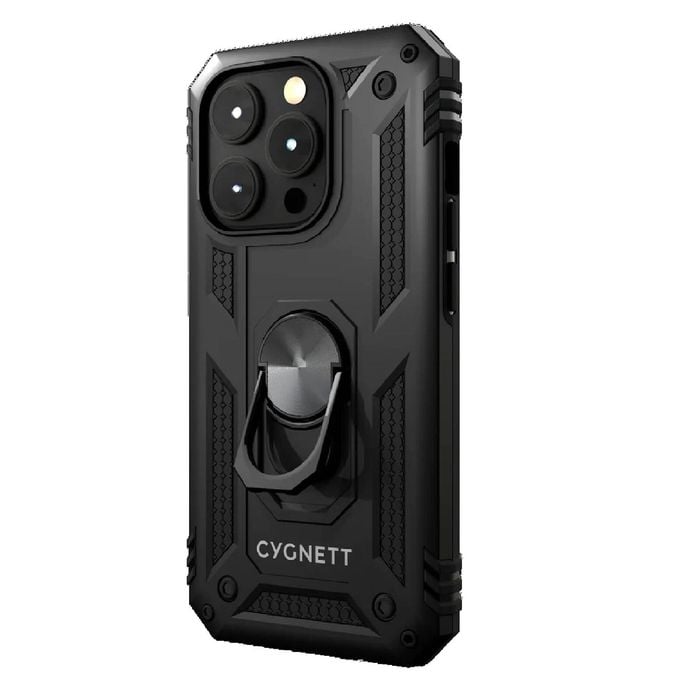 Cygnett Rugged Case For Apple IPhone 15 Pro - Black