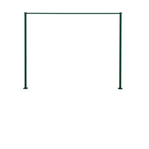 Daytek Hawthorn Green Ground Mount Kit With Base For Mini Fold Down