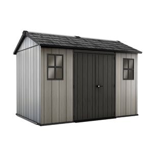 Keter 3500 x 2290 x 2540mm Grey Oakland 1175 Plastic Garden Shed 