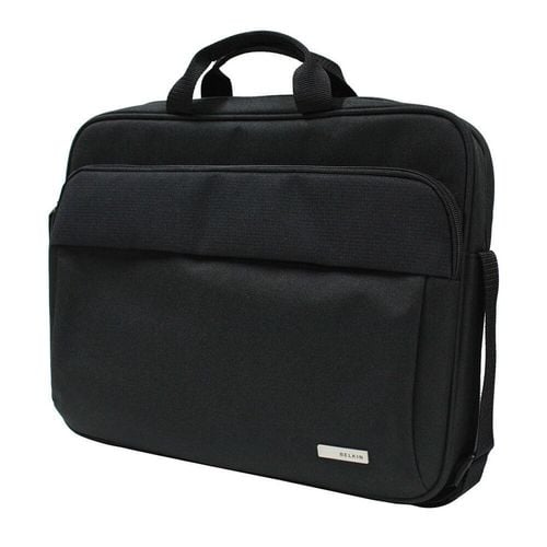 Belkin 16" Simple Toploader Messenger Laptop Carry Bag Black