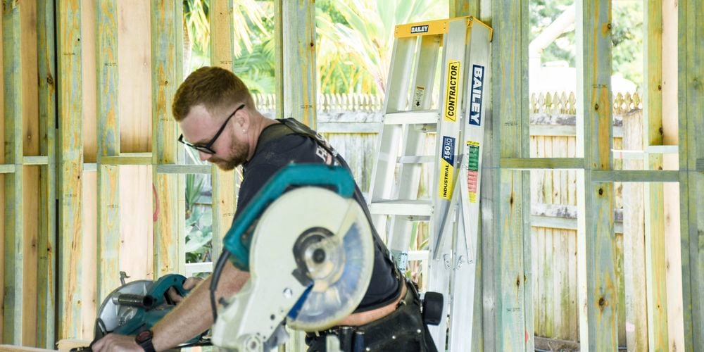Bailey Contractor Double Sided Ladder