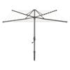 Hills 45m Medium Rotary Clothesline - 7 Line Woodland Grey