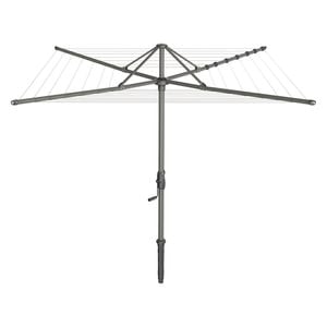 Hills 45m Medium Rotary Clothesline - 7 Line Woodland Grey