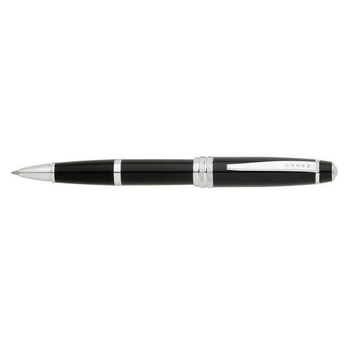 Cross Bailey Rollerball Pen Office Writing Stationery Black Gel Ink Lacquer