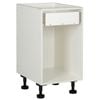 Kaboodle 450mm White 1 Door / 1 Drawer Base Cabinet