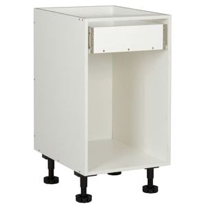 Kaboodle 450mm White 1 Door / 1 Drawer Base Cabinet