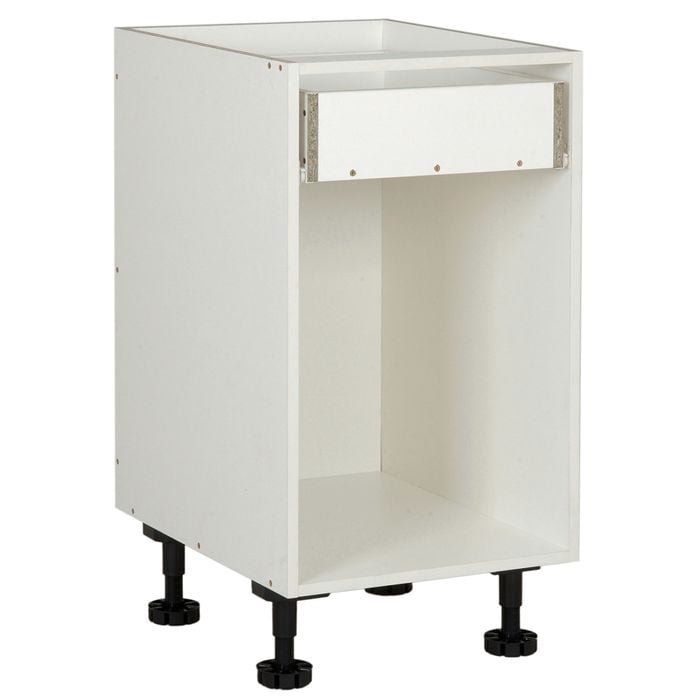 Kaboodle 450mm White 1 Door / 1 Drawer Base Cabinet